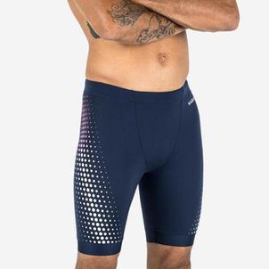 Sunga Shorts Masculino De Natação Fiti 500 - Nabaiji Azul-vermelho
