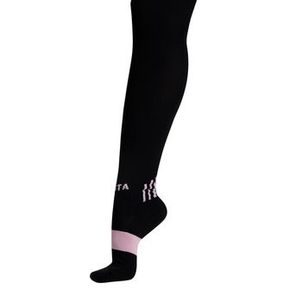 Meião de Futebol F5 Kipsta Preto-rosa