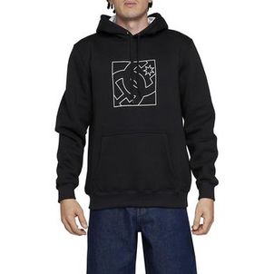 Moletom DC Shoes Canguru FB Outline 305G WT24 Preto