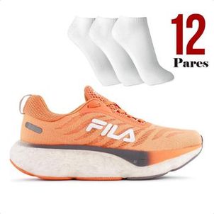 Kit Tênis Fila Float Maxxi 2 Masculino + 12 Pares de Meias