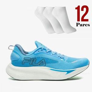 Kit Tênis Fila Float Maxxi 2 Pro Masculino + 12 Pares de Meias