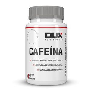 CAFEÍNA - POTE 30 CÁPSULAS