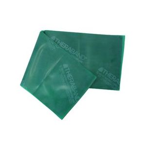 Faixa de Pilates Elástica de Resistência 1,5m Thera-Band Verde