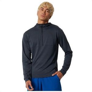 Blusa New Balance Capuz Tenacity 1/2 Zíper Masculino