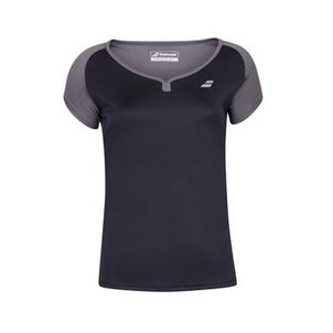 Camiseta Babolat Play Cap Sleeve Top-Preta