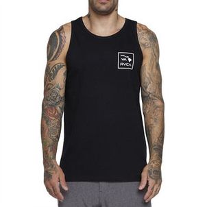 Regata RVCA Hawaii VA SL SM25 Masculina Preto
