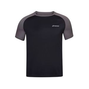 Camiseta Babolat Play Crew Neck Tee-Preta