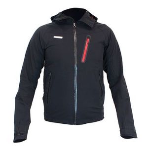 Jaqueta Koblenz Azteq Preto e vermelho - TAM M (MOSTRUÁRIO)