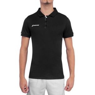 Camiseta Babolat Polo Play Preta e Branca