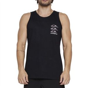 Regata Quiksilver Vertical Logos SM25 Masculina Preto