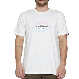 Camiseta Quiksilver Omni Lock SM25 Masculina Snow White