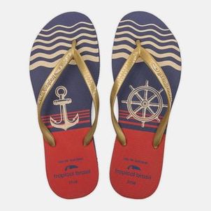Chinelo feminino de surf Slim TB4218 Tropical Brasil