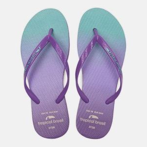Chinelo feminino de surf Slim TB4193 Tropical Brasil