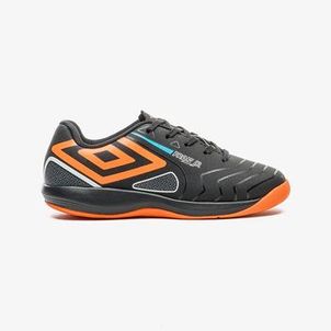 Tenis de Futsal Umbro Pro 5 Jr - Preto / Laranja  163