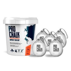Magnésio em Bolas Pro Chalk - 60g/un - Kit c/ 5un