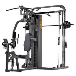Estação Funcional Trainer Athletic 2400MS Com 67,5kg +40 exercícios