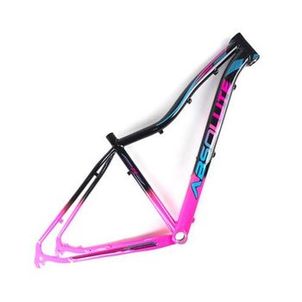 Quadro MTB Absolute Hera Aro 29 Preto/Rosa - Tam 17