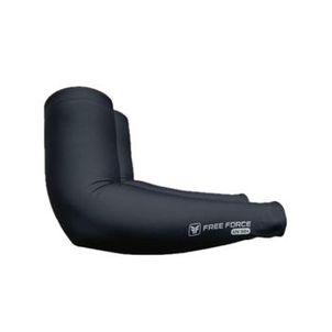 Manguito ciclismo verão Free Force Solare Preto proteção UV