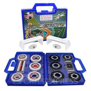 Maleta Futebol De Botão Klopf Pret/Bco X Bco/Verm/Pre 4133