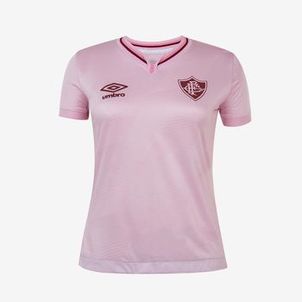Camisa Feminina Umbro Fluminense Outubro Rosa 2024
