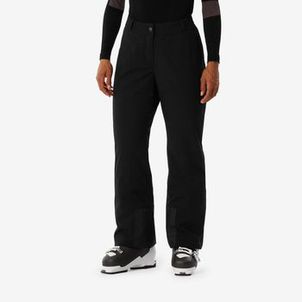 Calça Feminina de Ski SNB 100 Preto-fumê