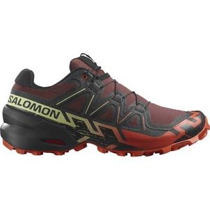 Tênis Masculino Speedcross 6 Vermelho e Preto Trail Running Salomon