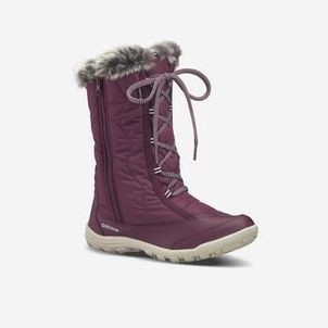Botas Infantil de Trilha Impermeável Quechua Bordo
