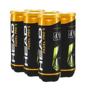 SixPack de Bola de Padel Head Pro S (Embalagem com 6 Tubos)