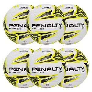 Kit 6 Bolas Futsal Penalty Rx 200 Xxiii