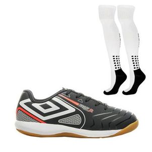 Kit Tênis Futsal Umbro Pro 5 Jr. + Meião Penalty Matix Juvenil 33 - 38