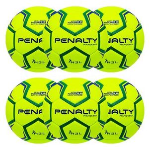Kit 6 Bolas Handebol Penalty H3L Ultra Fusion X