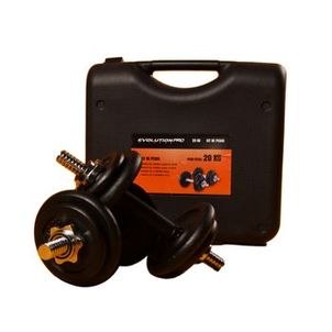 Kit Barras e Anilhas com 20Kg