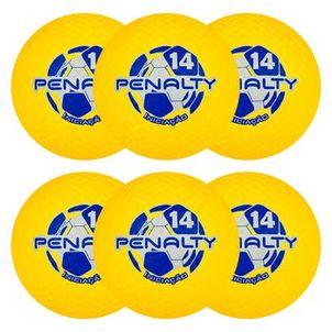 Kit 6 Bolas Borracha Penalty T14 Xxi