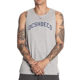 Regata DC Shoes New League SM25 Masculina Cinza Mescla