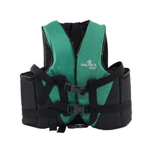 Colete salva-vidas Coast NTK 40kg Verde e preto (MOSTRUÁRIO)