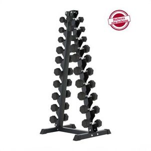 Expositor Torre Suporte para Halteres Pesos e Dumbbells de 1 a 10kg Gallant Elite (GTE20VFEA-PT)