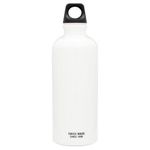 Garrafa Siggs Swiss Traveller Alumínio 600 Ml Branca