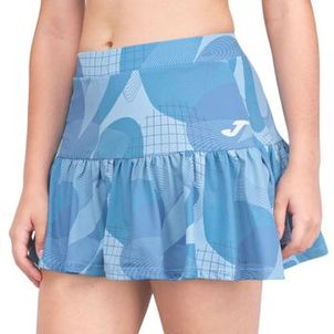 Saia Shorts Joma Lady Challenge Estampada Azul