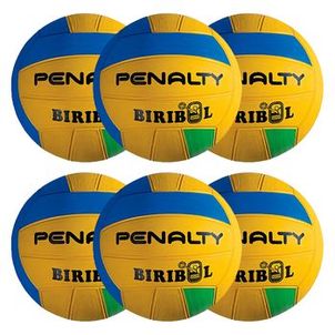 Kit 6 Bolas Biribol Penalty Viii