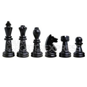 Peças Xadrez em Madeira Nobre Chumbada - Rei 10cm Cód.119