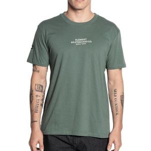 Camiseta Element Skateboard SM25 Masculina Verde
