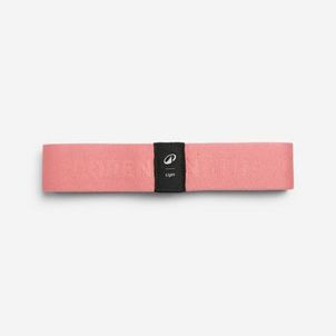 Elástico Têxtil de Ginástica e Pilates para Glúteos Resistência Ligeira Rosa