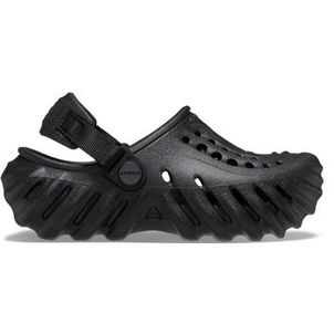 Sandália crocs echo clog t black