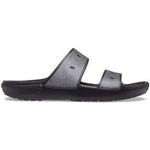 Sandália crocs classic glitter ii sandal black