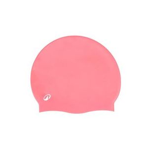 Touca de Natação de Silicone Logo 500 Rosa