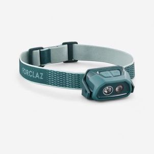 Lanterna Frontal de Trilha Recarregável - HL500 USB V3 - 300 Lúmenes Forclaz Verde