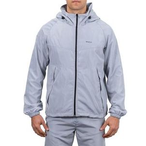Jaqueta RVCA VA Windbreaker Jacket Masculina Cinza Escuro