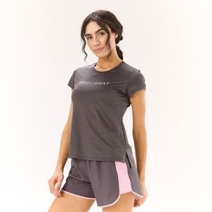 Camiseta Feminina de Treino Essential 120 Cinza