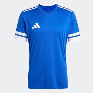 Camisa masculina de Futebol Squadra 25 Adidas Azul