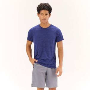 Camiseta Masculina de Treino Mesclada 510 Marrom